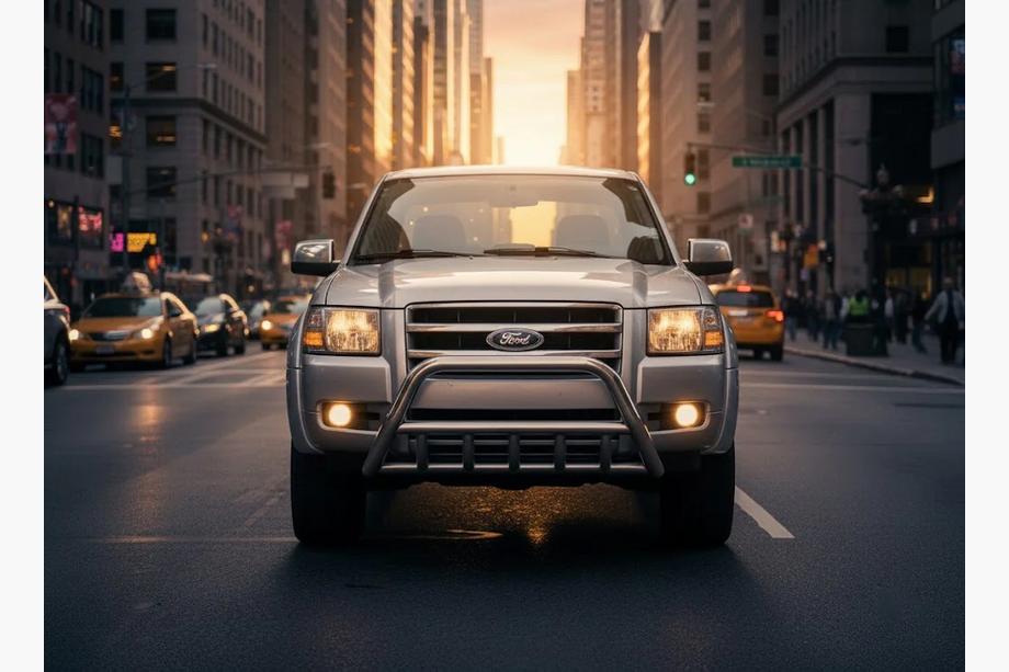 Ford Ranger 2007-2011 Pare-buffle WT003 (Inox) Image