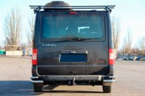 Ford Transit 2000–2014 Coins Arrière AK003-Double (Inox) photo 2