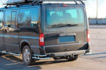 Ford Transit 2000–2014 Coins Arrière AK003-Double (Inox) photo 3