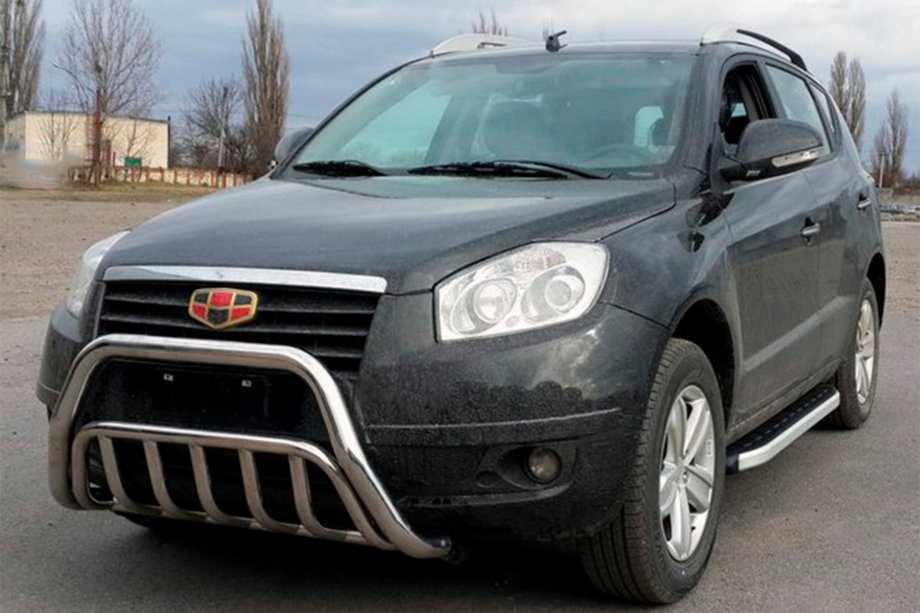 Geely Emgrand X7 2011- Pare-buffle WT002 (Inox) Image
