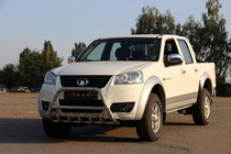 GreatWall Wingle 5 2006- Pare-buffle WT003 (Inox) photo 4