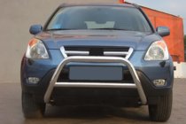 Honda CRV 2001-2006 Pare-buffle WT005 (Inox) photo 1