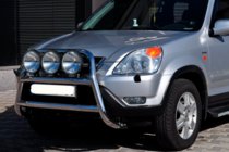 Honda CRV 2001-2006 Pare-buffle WT018 (Inox) photo 4