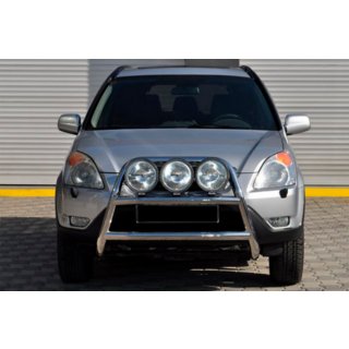 Pare-buffle WT018 (Inox) Honda CRV 2001-2006 photo 1