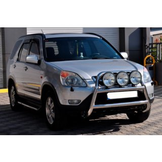 Pare-buffle WT018 (Inox) Honda CRV 2001-2006 photo 2