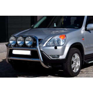 Pare-buffle WT018 (Inox) Honda CRV 2001-2006 photo 4