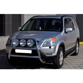 Pare-buffle WT018 (Inox) Honda CRV 2001-2006 photo 3