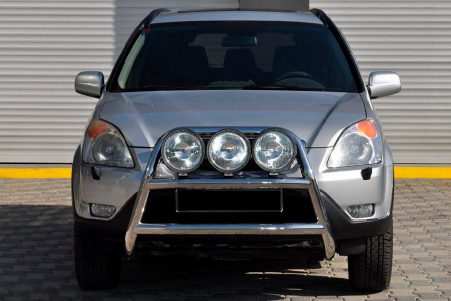 Honda CRV 2001-2006 Pare-buffle WT018 (Inox) Image