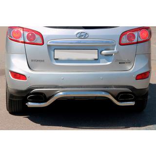 Arceau arrière AK007-2 (inox) Hyundai Santa Fe 2 2006-2012
