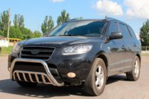 Hyundai Santa Fe 2 2006-2012 Pare-buffle WT002 (Inox) photo 2