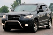 Hyundai Santa Fe 2 2006-2012 Pare-buffle WT007 (Inox) photo 1
