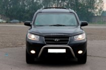 Hyundai Santa Fe 2 2006-2012 Pare-buffle WT007 (Inox) photo 3