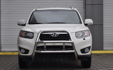 Hyundai Santa Fe 2 2006-2012 Pare-buffle WT018 (Inox) photo 2