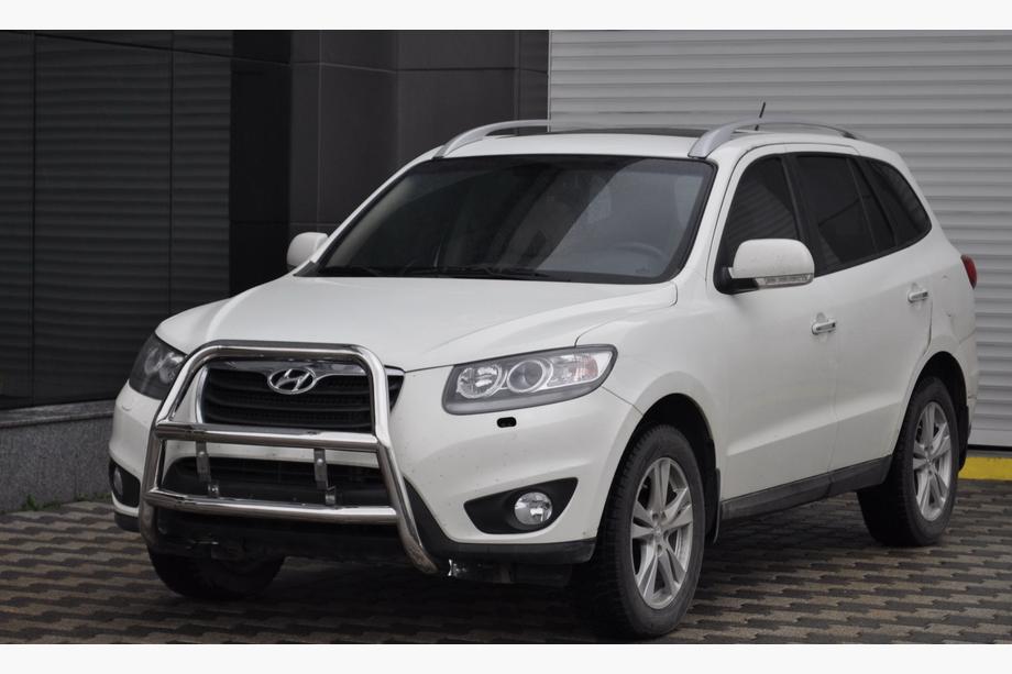 Hyundai Santa Fe 2 2006-2012 Pare-buffle WT018 (Inox) Image