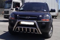 Hyundai Tucson JM 2004- Pare-buffle WT002 (Inox) photo 2
