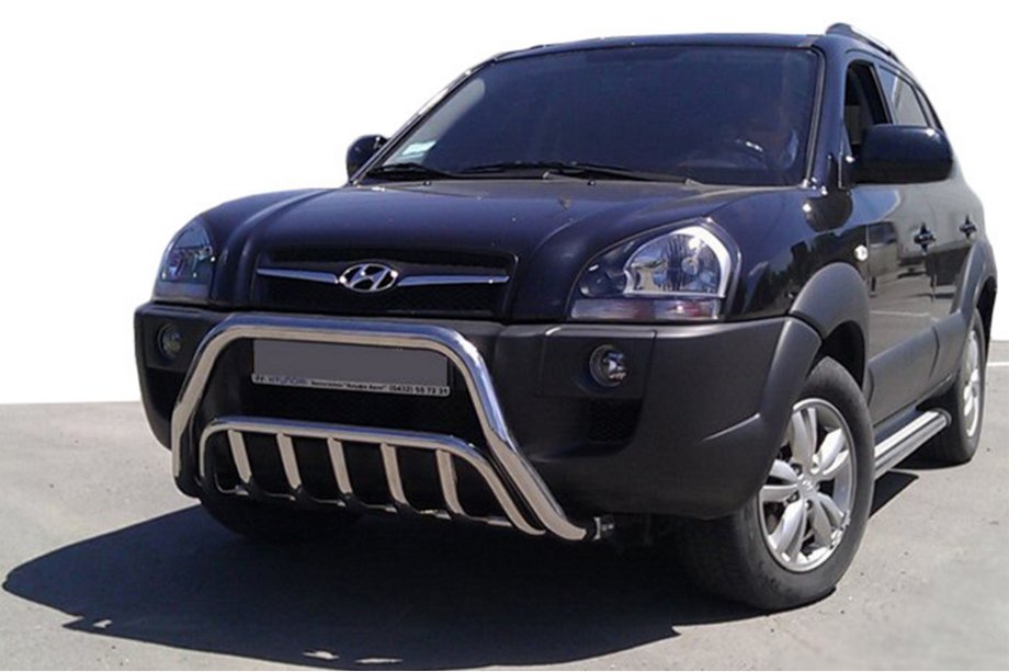 Hyundai Tucson JM 2004- Pare-buffle WT002 (Inox) Image