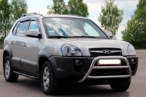 Hyundai Tucson JM 2004- Pare-buffle WT022 (Inox) photo 3