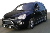 Kia Carens 1999-2012 Pare-buffle WT002 (Inox) photo 1