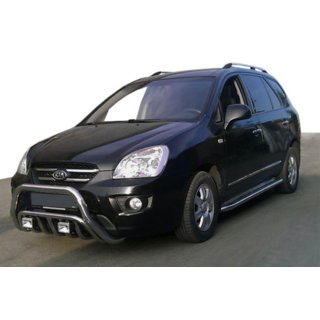 Pare-buffle WT002 (Inox) Kia Carens 1999-2012 photo 1