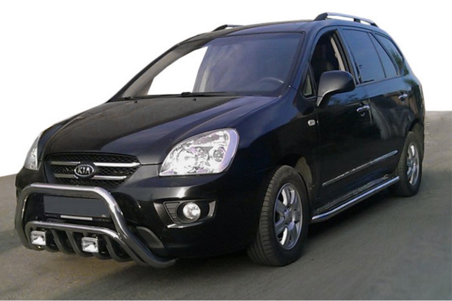 Kia Carens 1999-2012 Pare-buffle WT002 (Inox) Image