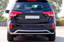 Kia Sorento II XM 2009-2014 Arceau arrière AK007-2 (inox) photo 1