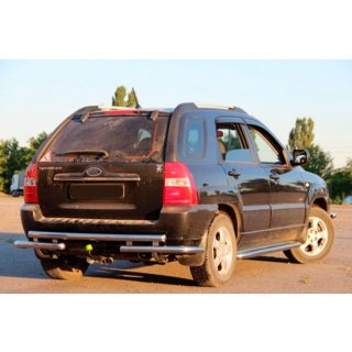 Arceau Arrière AK007 (Inox) Kia Sportage 2004-2010 photo 3