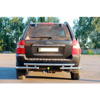 Arceau Arrière AK007 (Inox) Kia Sportage 2004-2010 photo 2