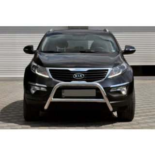 Pare-buffle WT006 (Inox) Kia Sportage 2010-2015 photo 1