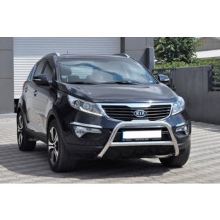 Pare-buffle WT006 (Inox) Kia Sportage 2010-2015 photo 2