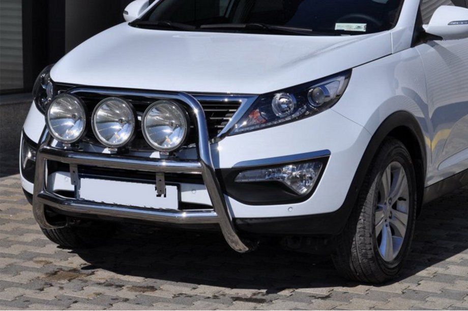 Kia Sportage 2010-2015 Pare-buffle WT018 (Inox) Image