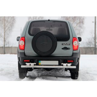 Arceau Arrière AK015 (Inox) Chevrolet Niva 1998-2020 photo 2