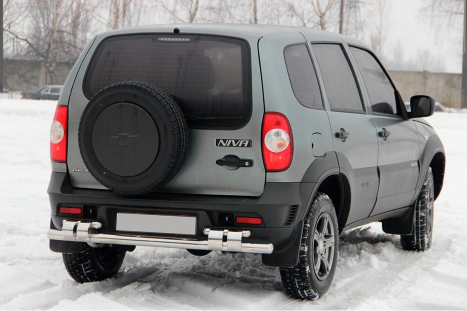 Chevrolet Niva 1998-2020 Arceau Arrière AK015 (Inox) Image
