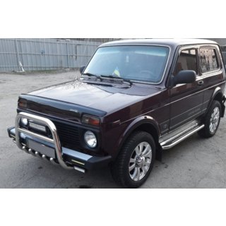 Pare-buffle QT006 (Inox) Lada Niva та Urban 1977- photo 3