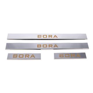 Seuils de porte Carmos (4 pcs, inox) photo 2