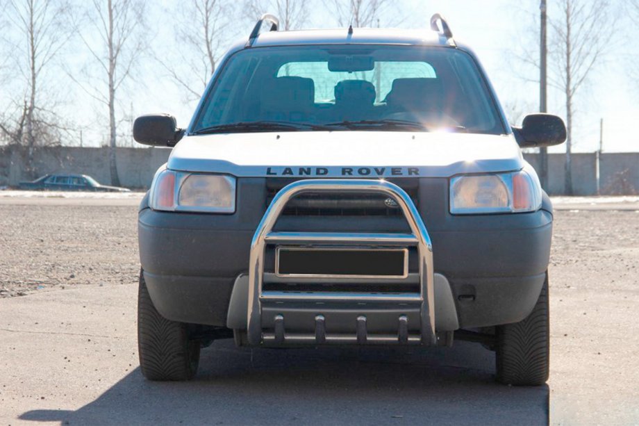 Land Rover Freelander I 1997-2006 Pare-buffle QT007 (Inox) Image