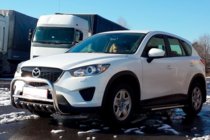 Mazda CX-5 2012-2017 Protection Avant WT021 (Inox) photo 1