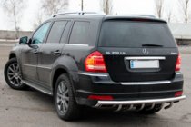 Mercedes GL class X164 2006-2012 Arceau Arrière AK-Style (Inox) photo 3