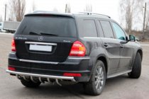 Mercedes GL class X164 2006-2012 Arceau Arrière AK-Style (Inox) photo 1