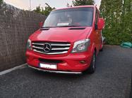 Mercedes Sprinter W906 2006–2018 Barre avant inférieure ST008 (inox) 2006-2013, 70mm photo 4