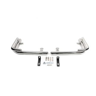 Coins arrières AK003-Double (2 pcs, inox) Mercedes Viano 2004-2014 photo 2