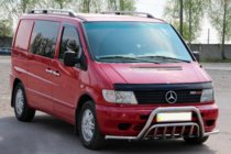 Mercedes Vito W638 1996-2003 Pare-buffle avec moustaches WT002 Plus (inox) photo 1