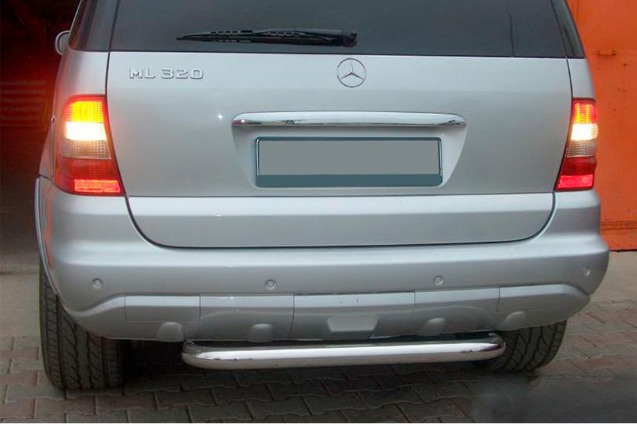 Mercedes ML W163 1997-2005 Arceau Arrière AK006 (Inox) Image