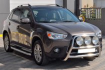 Mitsubishi ASX 2010-2023 Pare-buffle WT018 (Inox) photo 3
