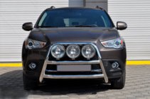 Mitsubishi ASX 2010-2023 Pare-buffle WT018 (Inox) photo 1