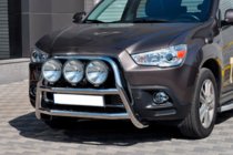 Mitsubishi ASX 2010-2023 Pare-buffle WT018 (Inox) photo 2