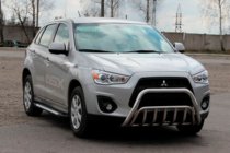 Mitsubishi ASX 2010-2023 Pare-buffle WT002 (Inox) photo 1