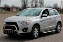 Mitsubishi ASX 2010-2023 Pare-buffle WT002 (Inox) photo 2