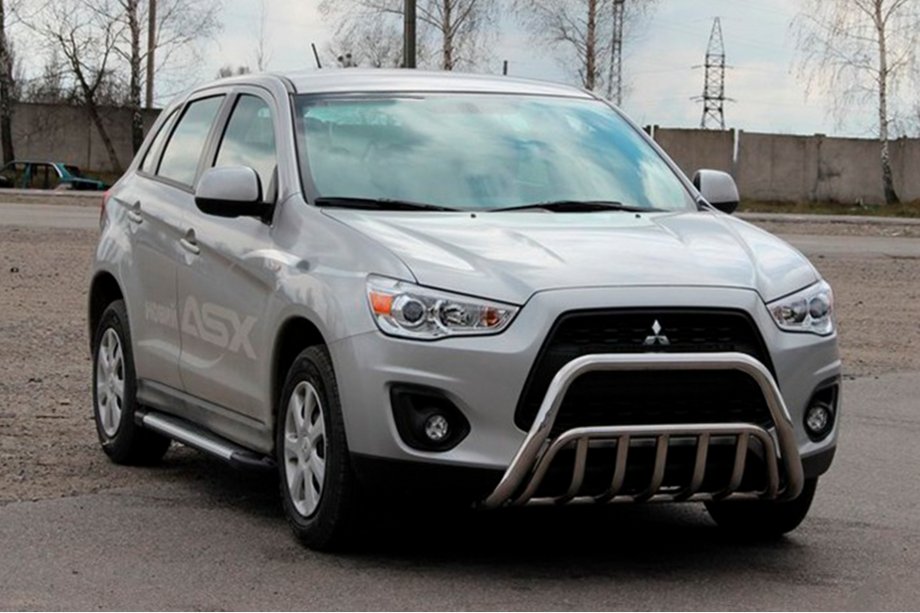 Mitsubishi ASX 2010-2023 Pare-buffle WT002 (Inox) Image