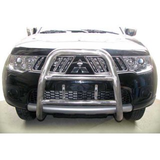 Pare-buffle WT018 (Inox) Mitsubishi L200 2006-2015 photo 3