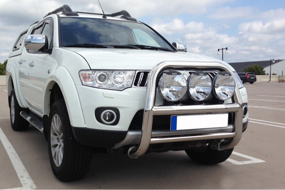 Mitsubishi L200 2006-2015 Pare-buffle WT018 (Inox) Image